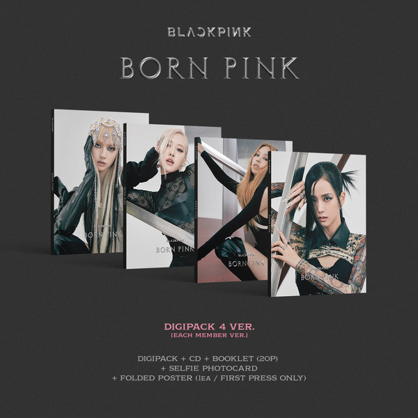 BORN PINK Standard Digipack - ROSÉ